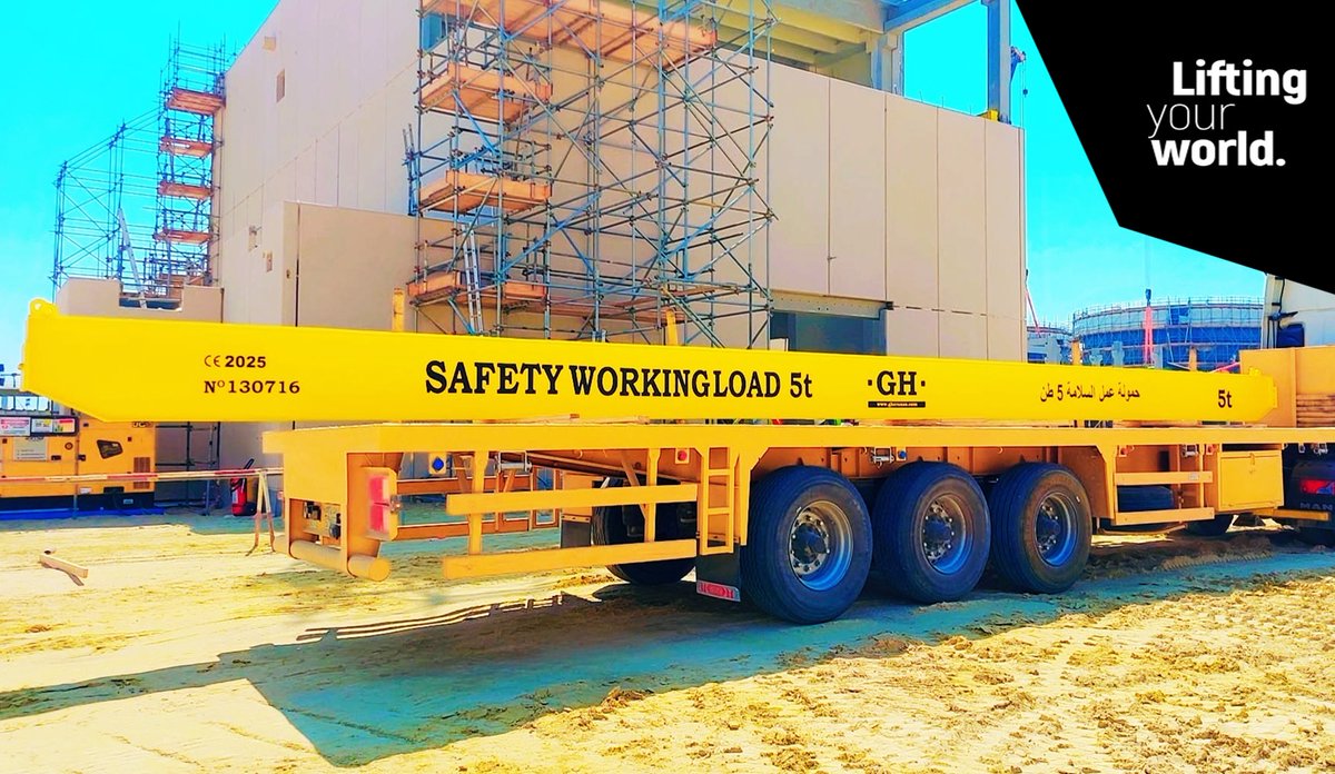 EtihadCranes's tweet image. Every lift matters.
Experience the power and precision of the GH Overhead Crane 5T designed to handle your toughest challenges with ease.
ghcranesarabia.com
#GHCrane #HeavyLifting #CraneInstallation #IndustrialSolutions #SaudiArabia #UAE #Kuwait #Qatar #Bahrain #Oman