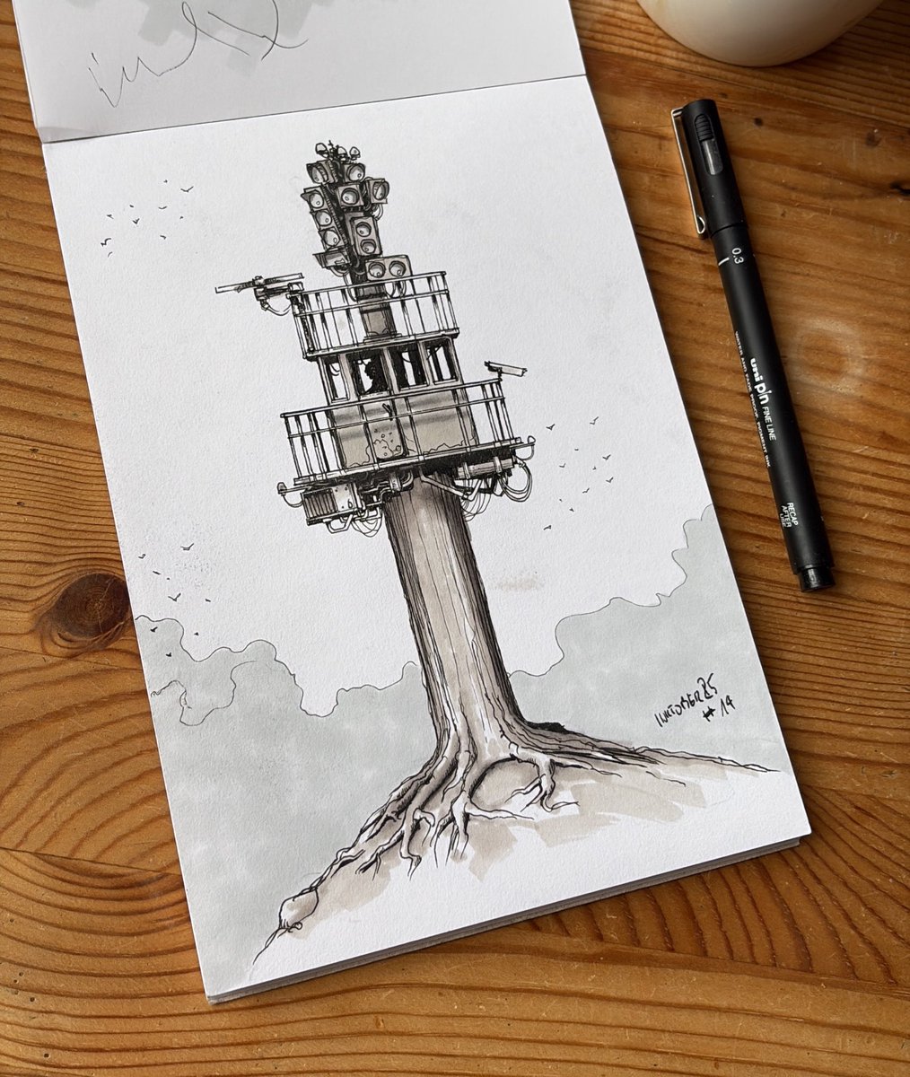 Trunk, 14th #Inktober <a href="/inktober/">Inktober</a>