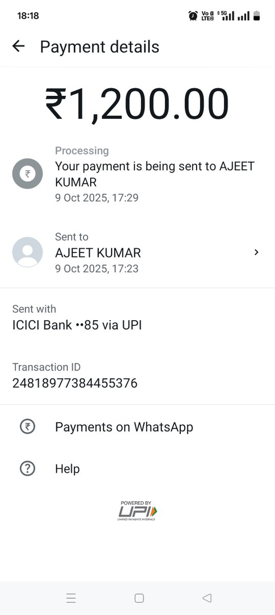 rrsharma28's tweet photo. @UPI_NPCI https://t.co/3Rbh6kCBa2