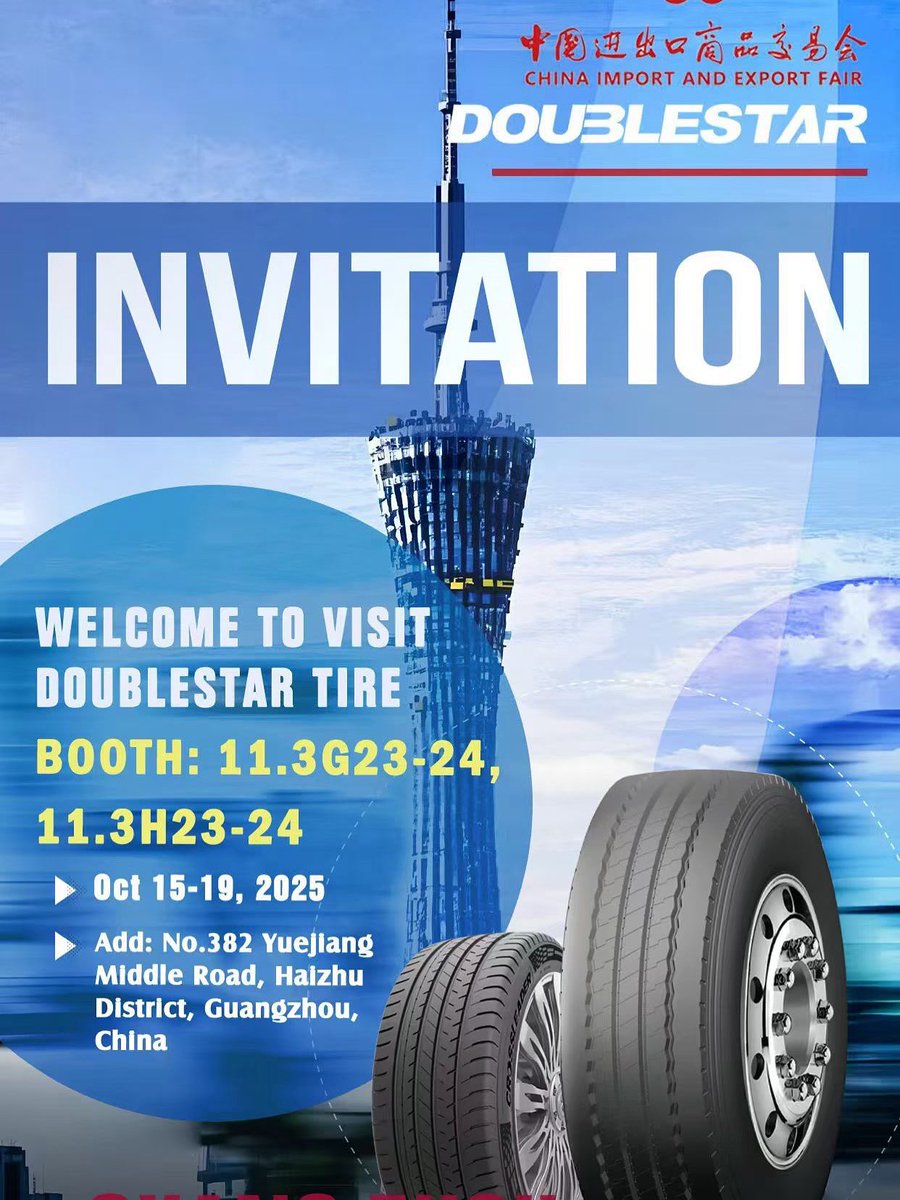 Welcome all customers to Doublestar booth to talk about business