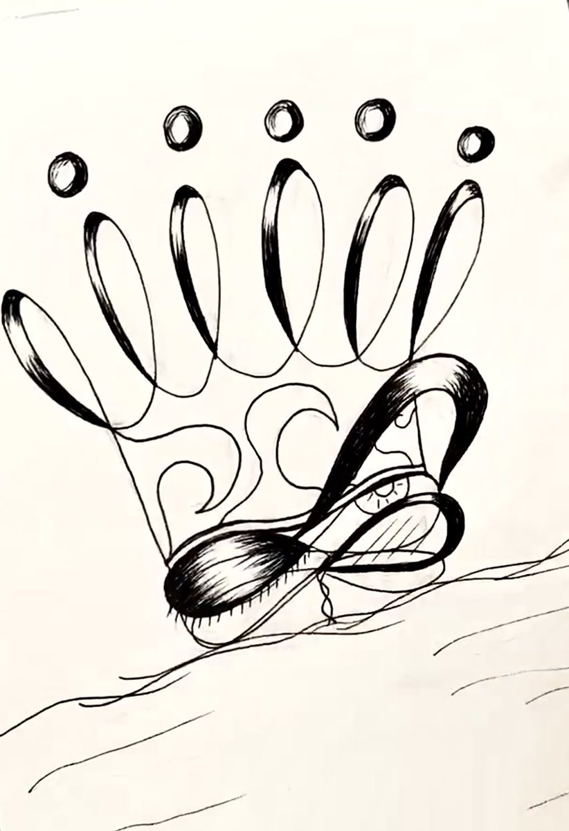 GM 👑 enjoy your day #wip #inktober2025