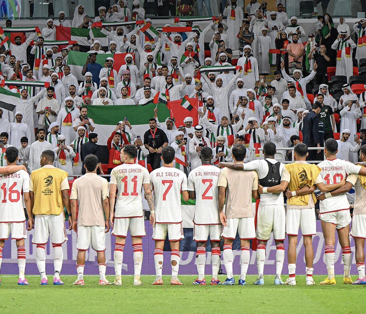 كلنا الإمارات اليوم 🇴🇲❤️🇦🇪 

فالكم الفوز يا أبناء العم 

 #الامارات_قطر  #حلم_الوطن
