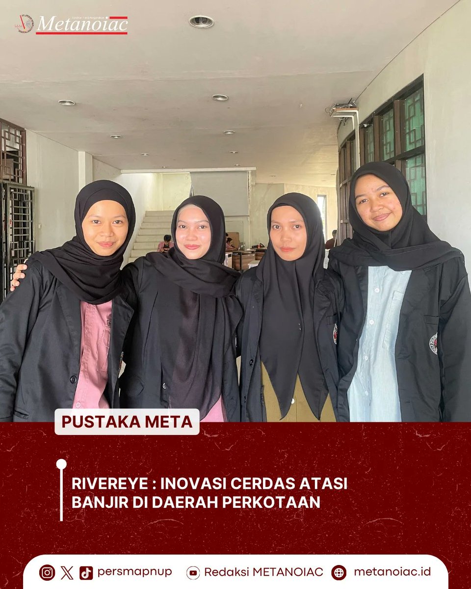 Mahasiswa PNUP Hadirkan Inovasi RiverEye: Sistem Cerdas Berbasis CCTV dan Deteksi Anomali untuk Pencegahan Banjir Akibat Sampah di Aliran Sungai Perkotaan.

Baca dengan klik tautan di bio kami!

Salam PERSMA!
Salam Perubahan!

instagram: <a href="/persmapnup/">METANOIAC</a>

#TorehanTintaPergerakan