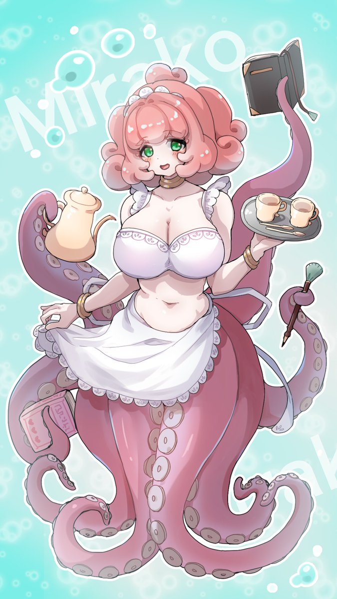 shinyday312's tweet photo. オリジナルキャラクター「ミラコ」
タコの人魚でメイド長🐙
プロフィールは↓
https://t.co/gF3xrgCcUN
#人魚 #Mermaid #OC #CharaFan https://t.co/UJ3XApRIO4