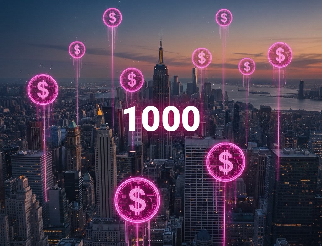 1000 sign-ups in under 15 minutes. It's getting hot 🔥