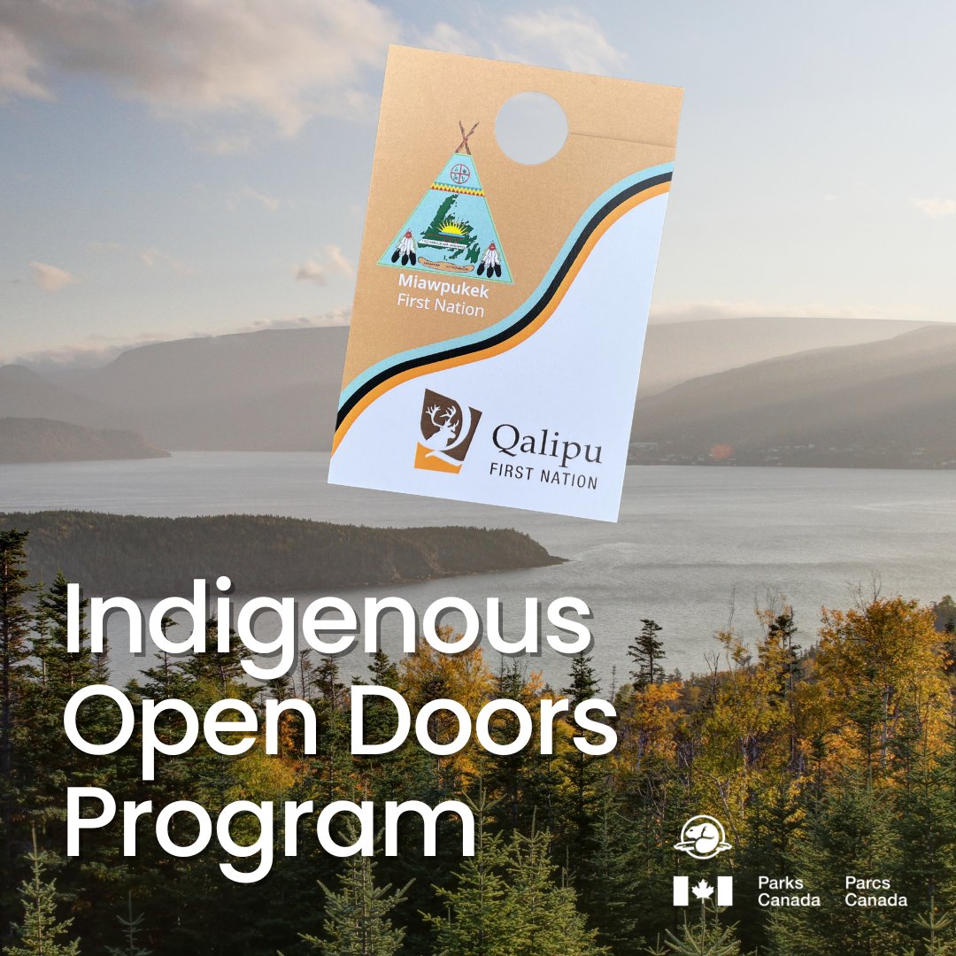 Explore for Free with Park’s Canada Indigenous Peoples Open Doors Program

First Nation members can enjoy free admission to select Parks Canada locations across Newfoundland through the Indigenous Peoples Open Doors Program.

📷 Learn more: qalipu.ca/qalipu-first-n…