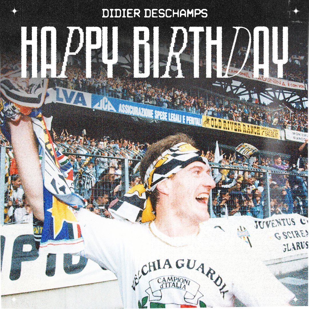 Auguri di buon compleanno anche a un altro francese che ha scritto pagine indelebili della nostra storia ⚪️⚫️

Didier 🎂🥳