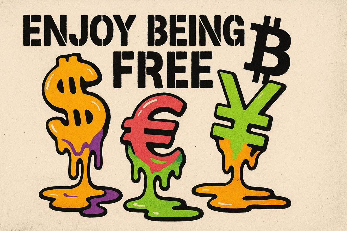 Praia Bitcoin Brazil ⚡ (@bitcoinbeachbr) on Twitter photo If you're a Bitcoin community leader and you know local artists, get engaged with the Enjoy Being Free campaign.
Invite artists to produce a track until Oct 31, to be released November 10. No permission is required. Just make sure to have an artistic OnChain QR in the artwork. If you're a Bitcoin community leader and you know local artists, get engaged with the Enjoy Being Free campaign.
Invite artists to produce a track until Oct 31, to be released November 10. No permission is required. Just make sure to have an artistic OnChain QR in the artwork.