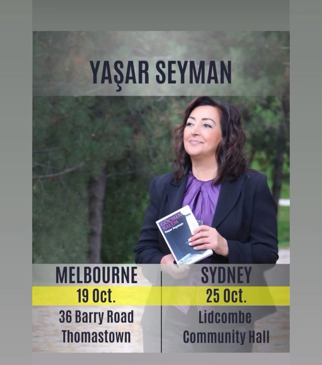 yasarseyman's tweet photo. Merhaba,
Piyanoda harika sanatçımız Dengin Ceyhan’la çok uzaklara gidiyoruz.🎵🎹
Melbourne ve Sdney’de canlarla buluşacağız.
Sevgili Arzu Özer’imiz gibi biz de heyecanlıyız.
@CeyhanDengin
#denginceyhan #arzuözer #melbourne #sdney
#avustralya https://t.co/HLAjAdVhR5