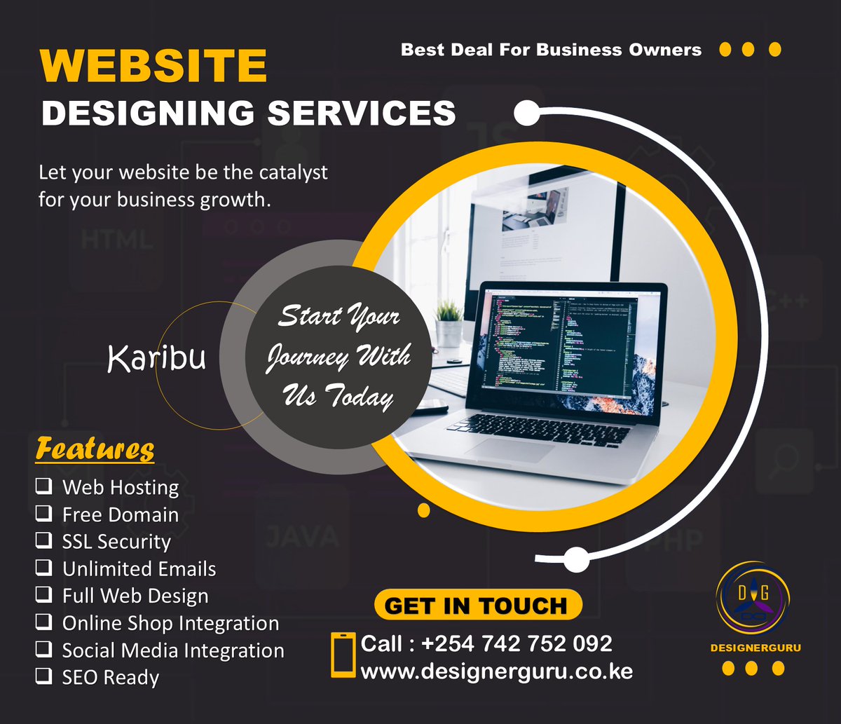kenyanlad_'s tweet photo. Make your brand shine with a beautifully designed website that reflects who you are and what you do, reach us today.

☎️0742752092
#designerguruke https://t.co/k51DAkFYpl