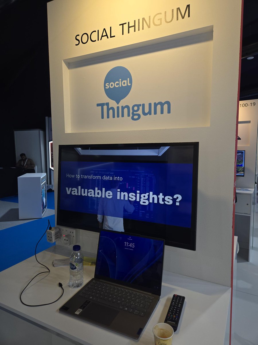 socialthingum's tweet photo. Day 3 at Expand North Star in Dubai has started! 📷

Come visit us at booth H8-B100-18 to get to know Social Thingum, a consulting company that supports SMEs in their digital transformation journey through innovation, technology transfer, and applied artificial intelligence. https://t.co/yUwwgfmhKo