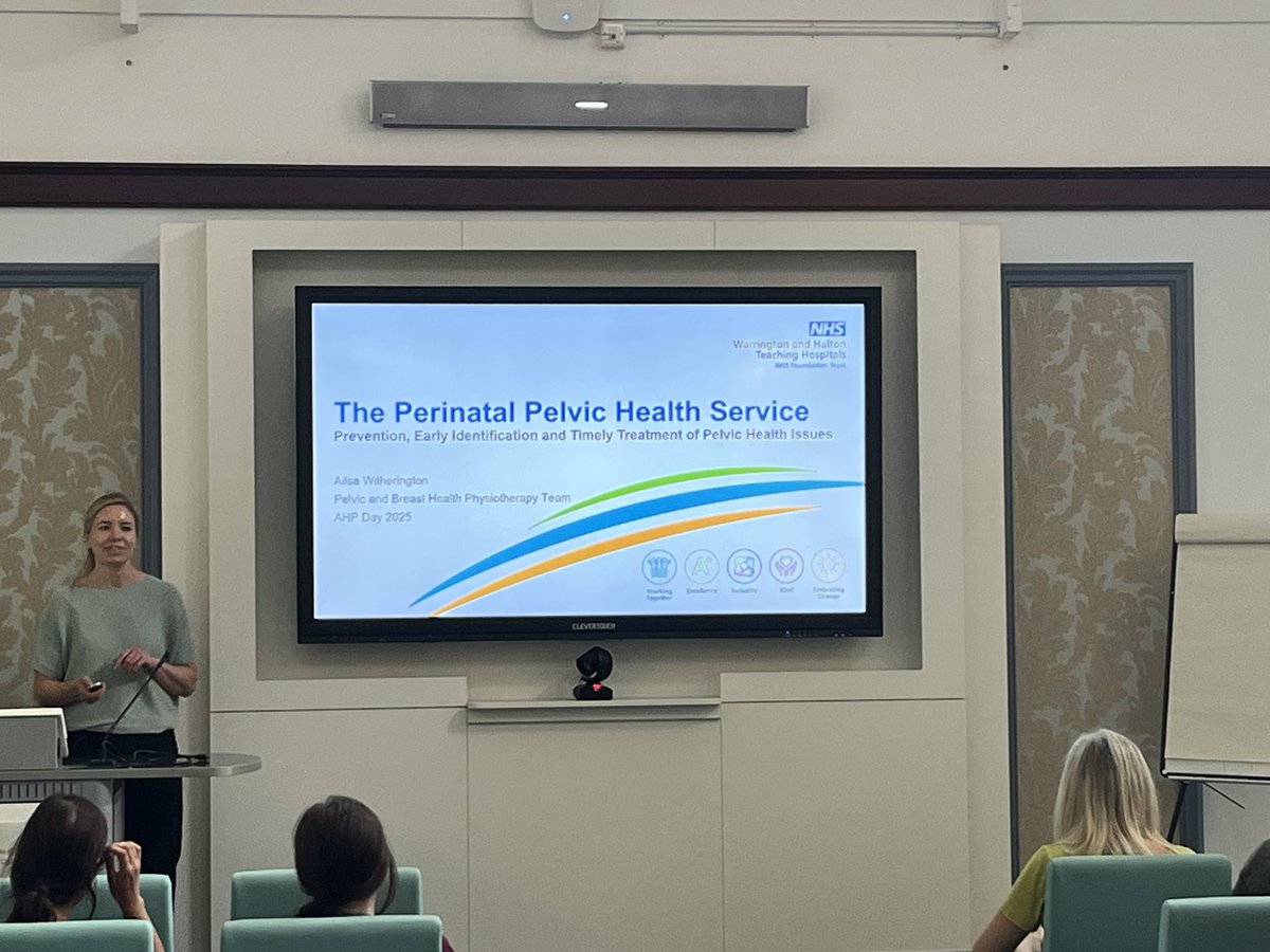 Alisa and her team making an impact on perinatal women’s health. Amazing to hear of their work and early outcomes <a href="/WHHAHPs/">WHH AHPs</a> <a href="/WHHNHS/">WHH 🏥</a> #AHPsDay 👏🏽👏🏽👏🏽