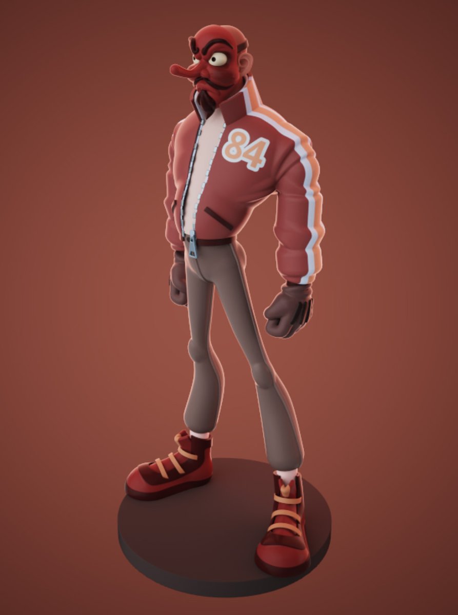 Vaughan3D's tweet photo. SDF Character exploration https://t.co/bFckIXUlSz