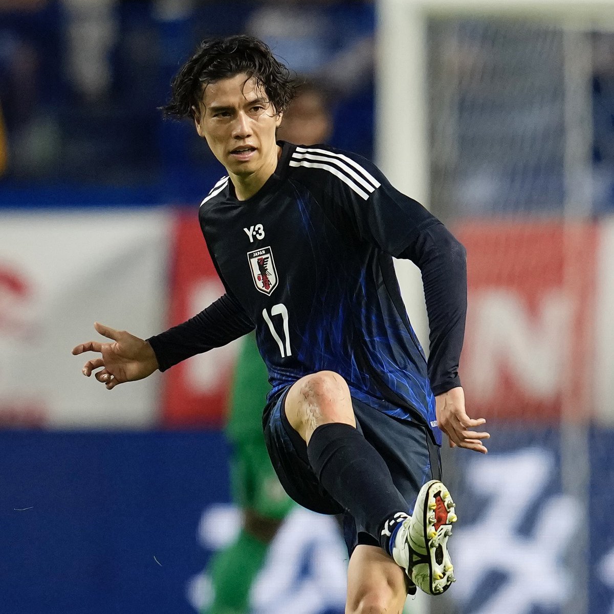 LUFC's tweet photo. 🇯🇵 Ao Tanaka was in action this afternoon, as Japan defeated Carlo Ancelotti’s Brazil 3-2 at the Ajinomoto Stadium in Tokyo https://t.co/e5wFLMyEfC