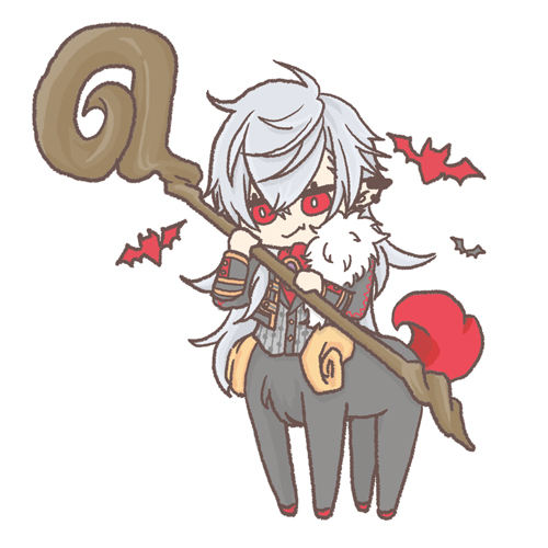 saku_073's tweet image. S2序盤で描いた葛葉リリアとかせん雪ガリオ、ナミあーちゃー