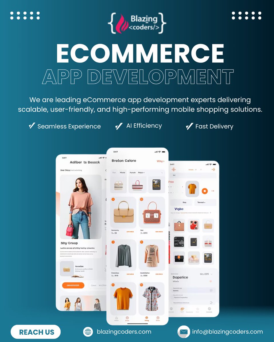 blazingcoders1's tweet image. Looking to boost your online sales? 🚀 Blazingcoders offers top-notch Ecommerce App Development services
blazingcoders.com/ecommerce-deve…

📷 Learn More - blazingcoders.com
📷Reach Us - info@blazingcoders.com

#EcommerceAppDevelopment #MobileApp #ShoppingApp #AppDevelopment