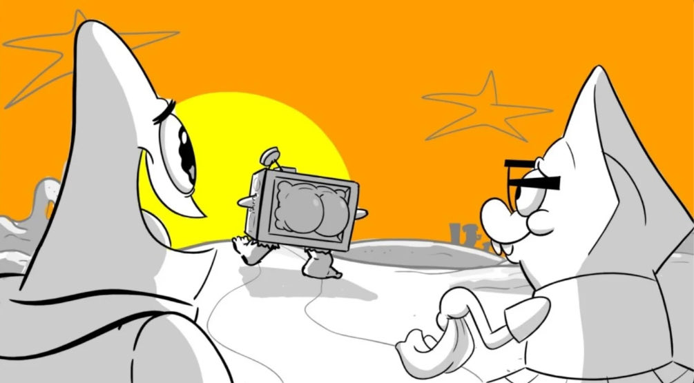 #PortfolioDay Hey there! I’m Jen, and I’m looking for work! I’ve done boards and revisions on SpongeBob, the Pat show and Kamp Koral! 
My portfolio: jengl98.wixsite.com/portfolio