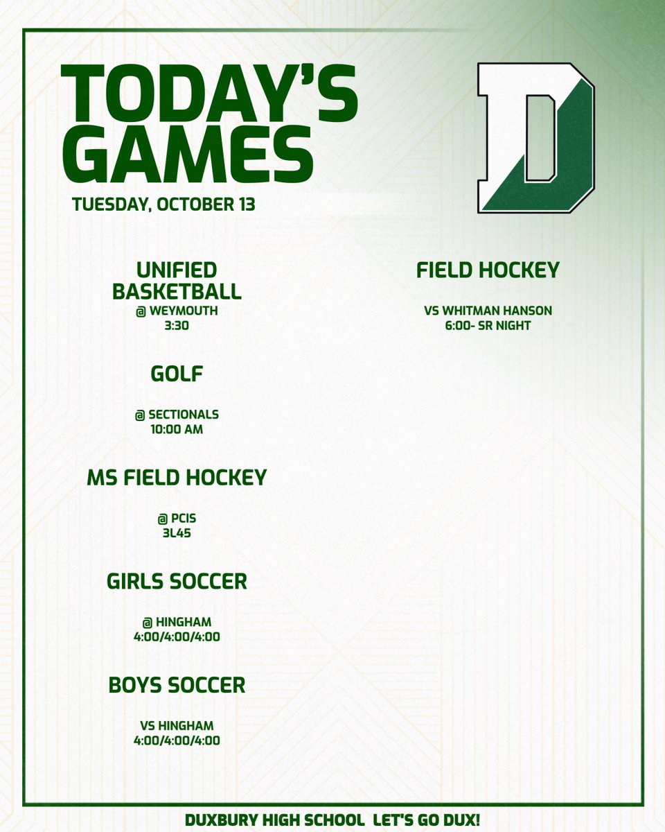 Duxbury Dragons Athletics (@duxhsathletics) on Twitter photo 