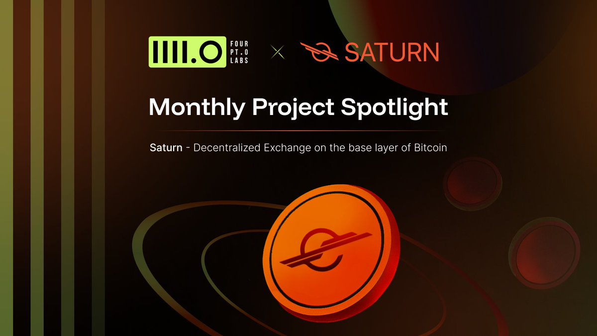 4ptOLabs's tweet image. Bitcoin trading was never meant to be this complicated.

Wrapped assets, risky bridges, custodial exchanges - all compromises that weaken Bitcoin’s core.

@Saturn_btc changes that. Read more about it in our newest Project Spotlight 👇