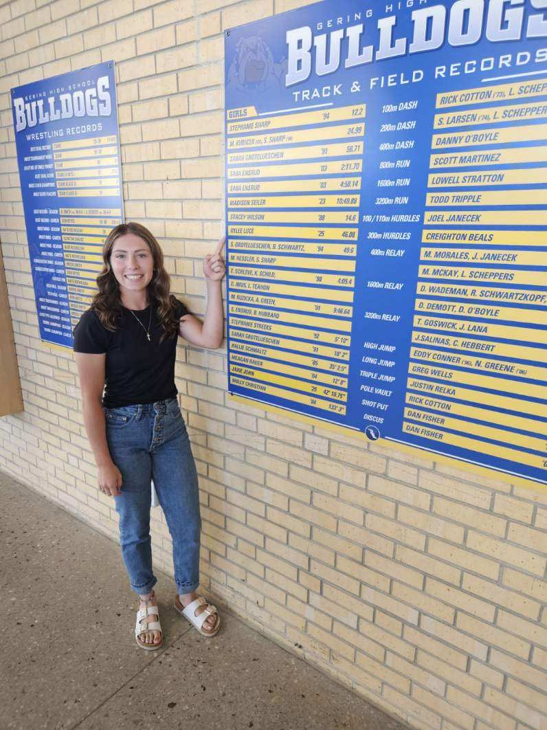 Yesterday Rylee Luce made her school record in the 300 Hurdles official! 

Come watch her run this season! She’s all toughness and guts!! 

We are so proud of her and can’t wait to see her hurdle again this Spring!