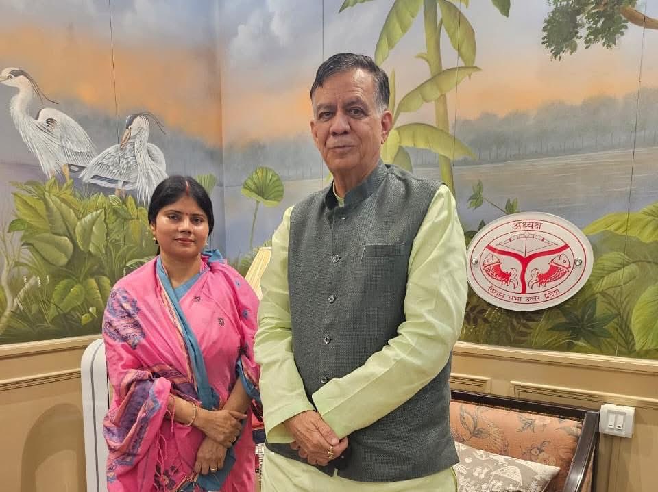 rajbalabjpmla's tweet image. उत्तर प्रदेश विधानसभा के मा. अध्यक्ष श्री @Satishmahanaup जी को जन्मदिवस की हार्दिक बधाई एवं शुभकामनाएं।

प्रभु श्री राम जी से प्रार्थना है कि आप दीर्घायु हों और सदैव स्वस्थ एवं प्रसन्न रहें।

#SatishMahana