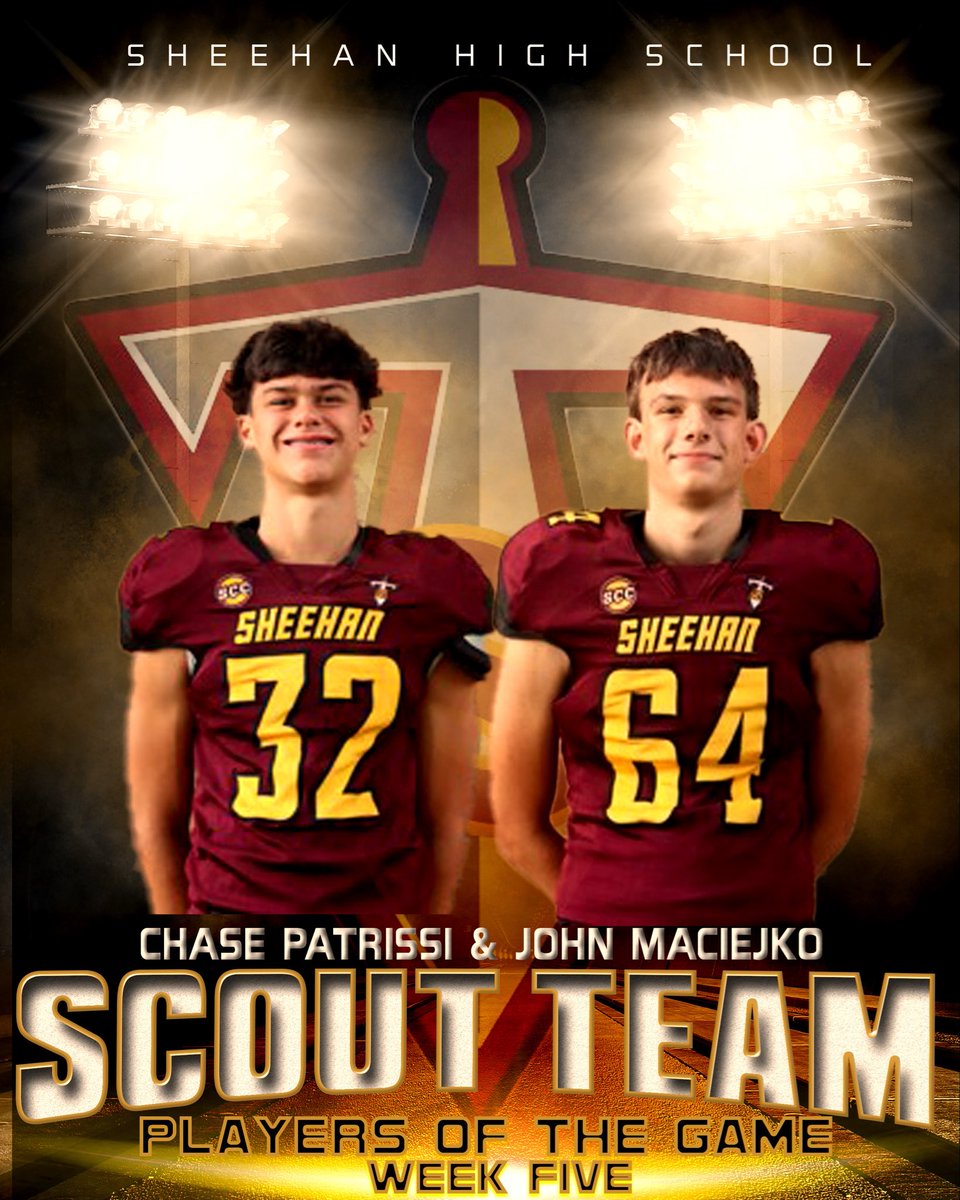 Week 5 Player Recognitions. We had to go with the whole front 7 on defense due to their solid performance as a unit versus the run. Proud of our team’s growth in the first half of the season. Looking forward to the second half!  #leavenodoubt 🗡⚡️