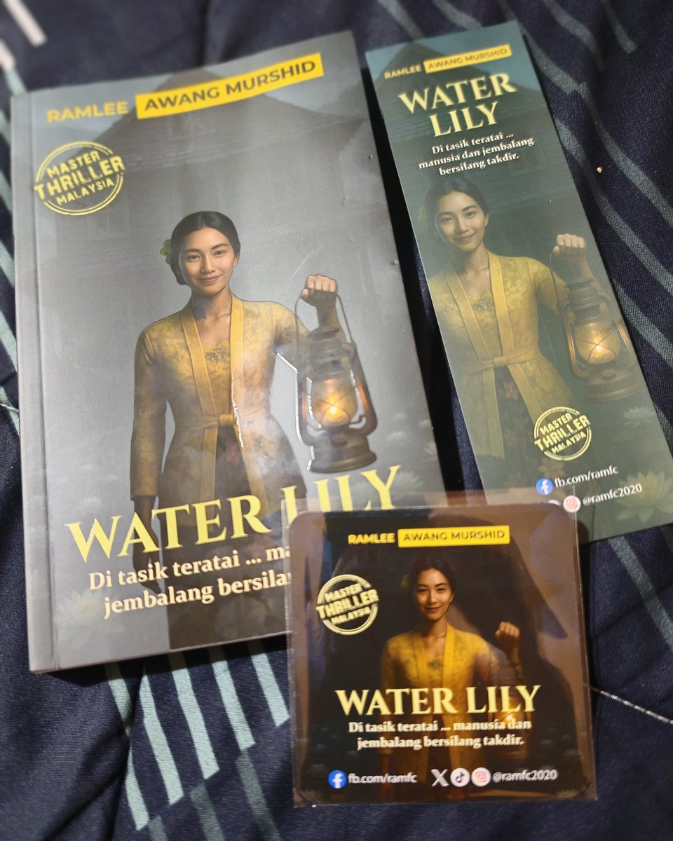 Novel baru dari Tuan Ramlee Awang Murshid. Water Lily