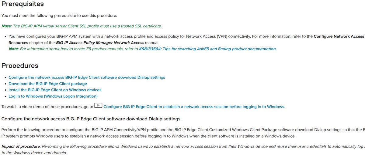 devcentral's tweet image. Need to configure your BIG-IP Edge Client for Network Access Sessions? Learn to set up the #BIGIP Edge Client to establish a network access session before logging in to Windows.

go.f5.net/kr10tpcv