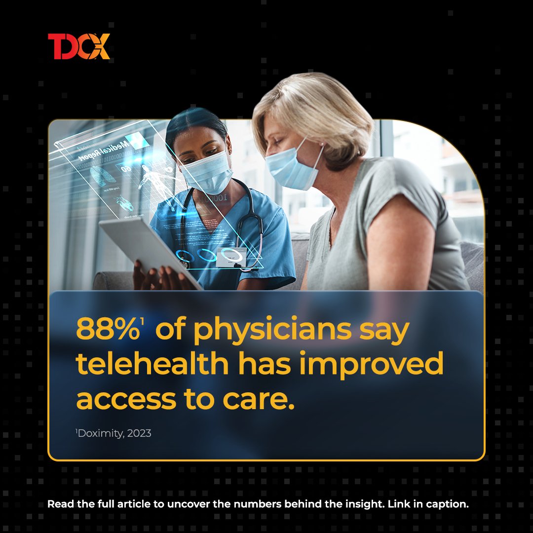Discover how GenAI is shaping the next era of telehealth. Read the full article by TDCX AI Senior Vice President, Lianne Dehaye, to learn how technology is enabling better care and stronger outcomes: bit.ly/4n32dbk

#CX #AI #Telehealth #Outsourcing #EnableTheFuture