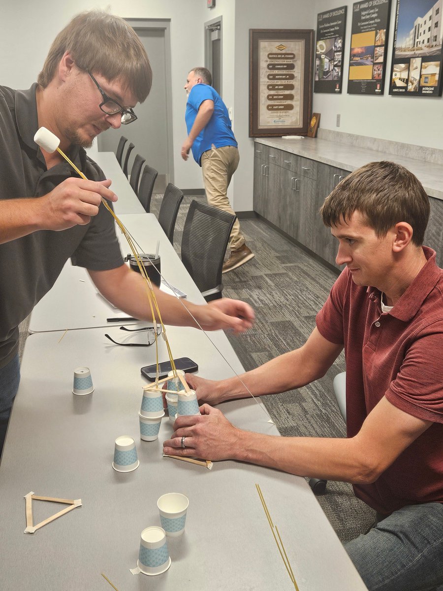 Teamwork under pressure! 💪 Our Project Engineers and Field Engineers took on a teambuilding challenge—building a structure with limited materials and limited time. A fun way to sharpen collaboration, problem-solving, and creativity!