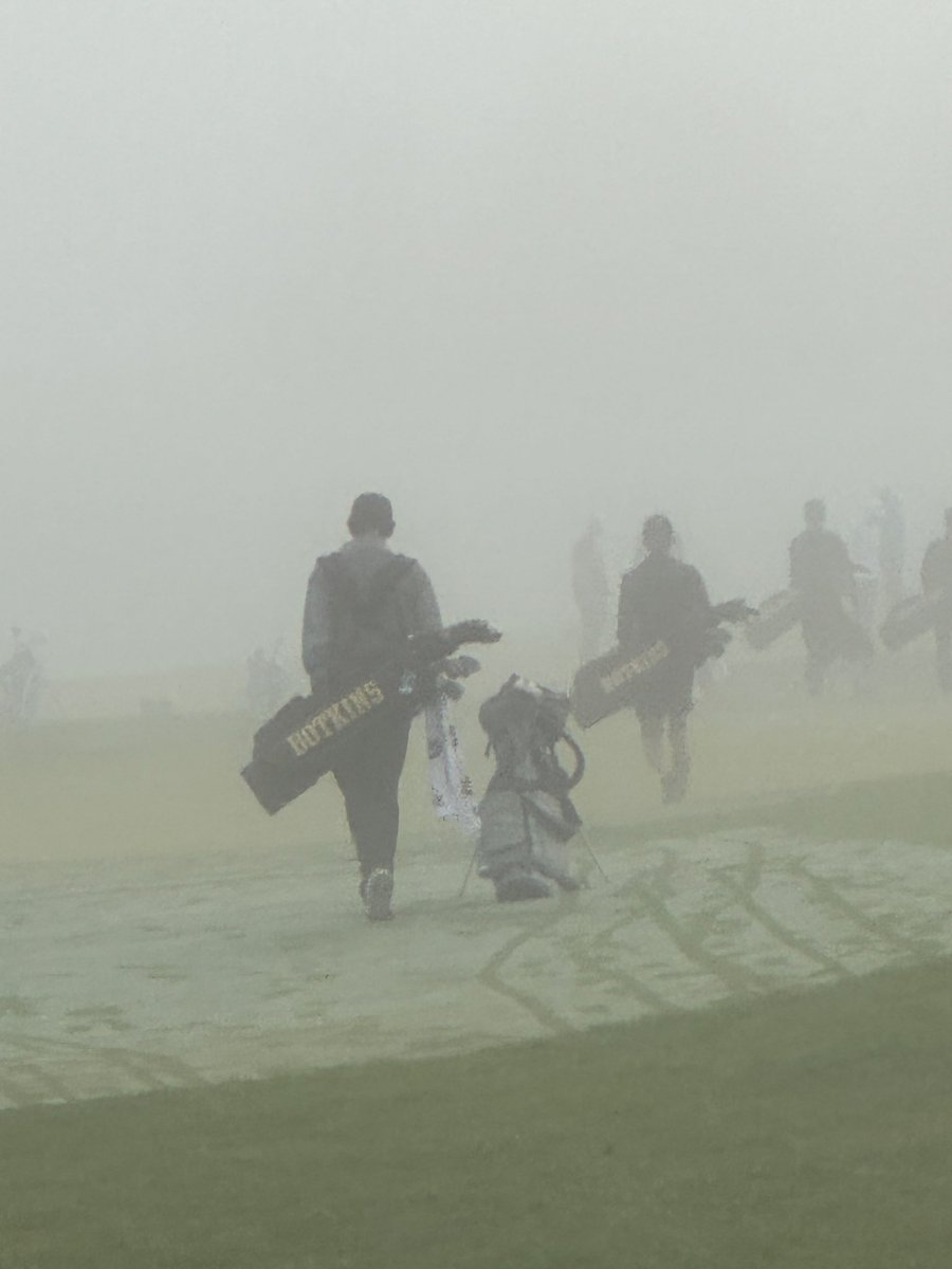 BotkinsGolf's tweet image. Hold tight, Trojan Nation!

State Championship Day 2 Tee Times have been delayed 30 minutes. 

Check out the photo below to see why. ⛳️ ⬇️ 

Stay tuned for updates.