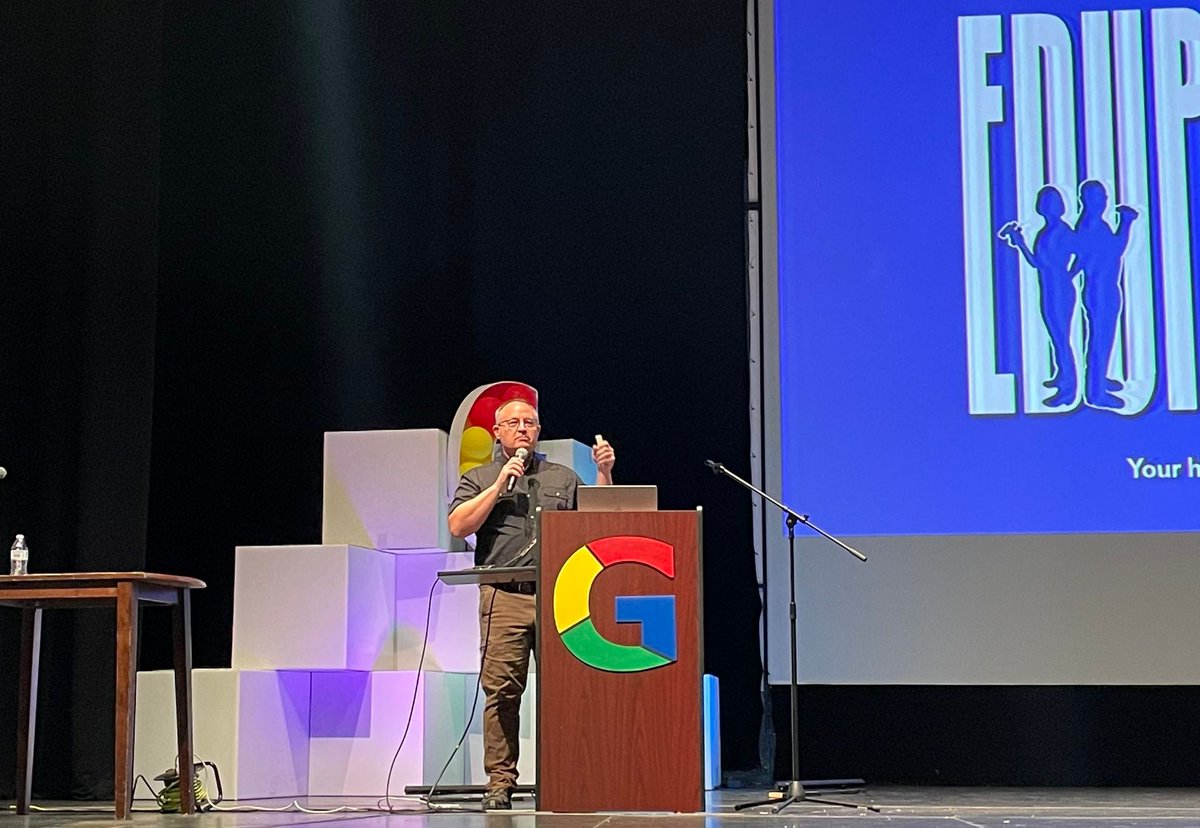 michGoogle's tweet image. 🎉🗣️ @jcorippo rocked the stage at the 10th annual #miGoogle conference, sharing game-changing tips! 📝🚀 Learn how to achieve better student results while working LESS with easy-peasy #eduprotocols.
💥 Join the mailing list for updates ➡️  sowash-ventures-llc.ck.page/4b080c17a3?utm…