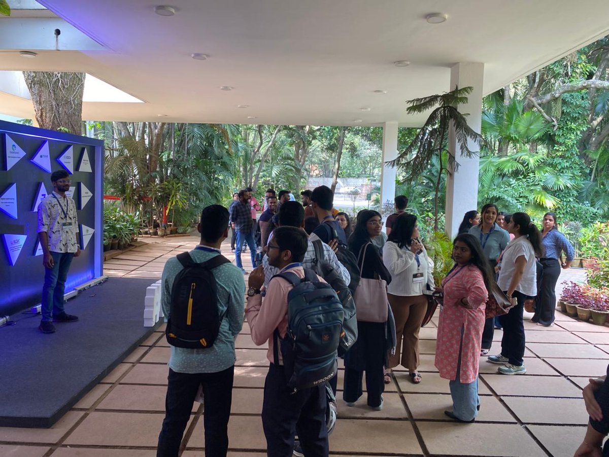 CDPG_IISc's tweet image. All smiles from Day 1 of the 3rd Edition of the Symposium on Data for Public Good!
A day full of ideas, collaboration, and innovation.
@WorldResources
@IndiaIudx
@IIITB_official
@iiscbangalore
@FSIDIISc
@giz_gmbh
@IndiaIudx
@AgriDataXchange
@TGDeX_CDPG
@IntegratedGDI…