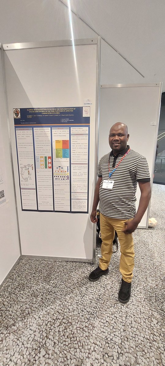 Neuro_Solve's tweet photo. 🌍 NeuroSolve at #ECTMIH2025!

From Sept 29–Oct 2 in Hamburg, our PhD candidates shared key research on NeuroSolve project through posters and an oral presentation.

To read more:
🔗 https://t.co/QjhqwYwlIF

#neurocysticercosis #NTDs #OneHealth #EDCTP https://t.co/w3LkGcMUgF