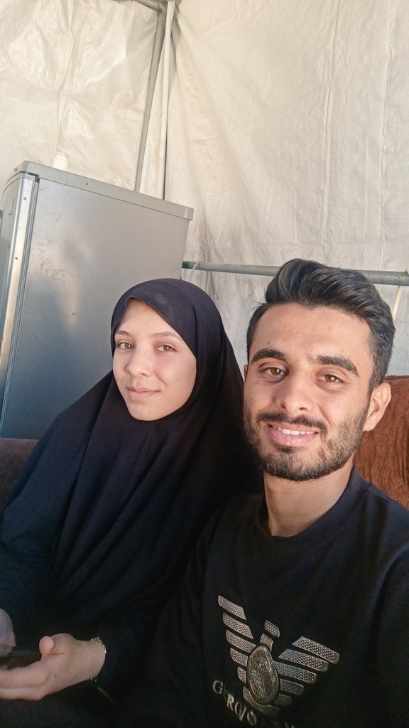 eman_m2001's tweet photo. My brother Eyas and I survived this war.✌️✌️🇵🇸💙
If you pass by here, comment with a dot or 🇵🇸 https://t.co/D21WCrqwK2