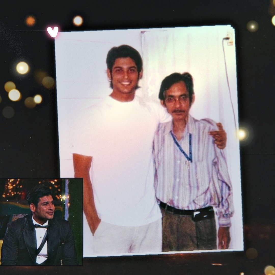 A father's love will always be imprinted on the heart of a son... 
#HBDAshokUncle  #SidharthShukla
