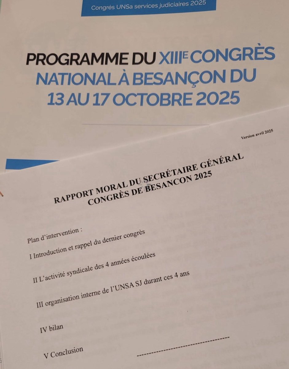 Presentation du rapport moral du Secrétaire Général Hervé BONGLET.

"Quatre années de luttes, de mobilisation, d'engagement, mais aussi d'avancées concrètes, que nous avons su conquérir grâce à notre détermination, notre cohésion et votre confiance."