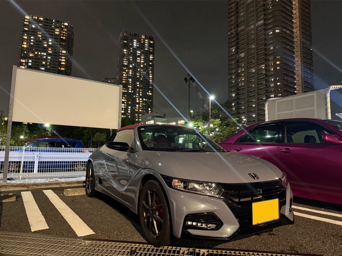 sckm27's tweet image. S660 モデューロX バージョンZ

屋根を開けて都内ナイトドライブ🗼🍁

東京タワーは真下からみると迫力あるね

A PIT AUTOBACS 東雲も立ち寄りました

#s660 #Modulo #ModuloX  #versionZ