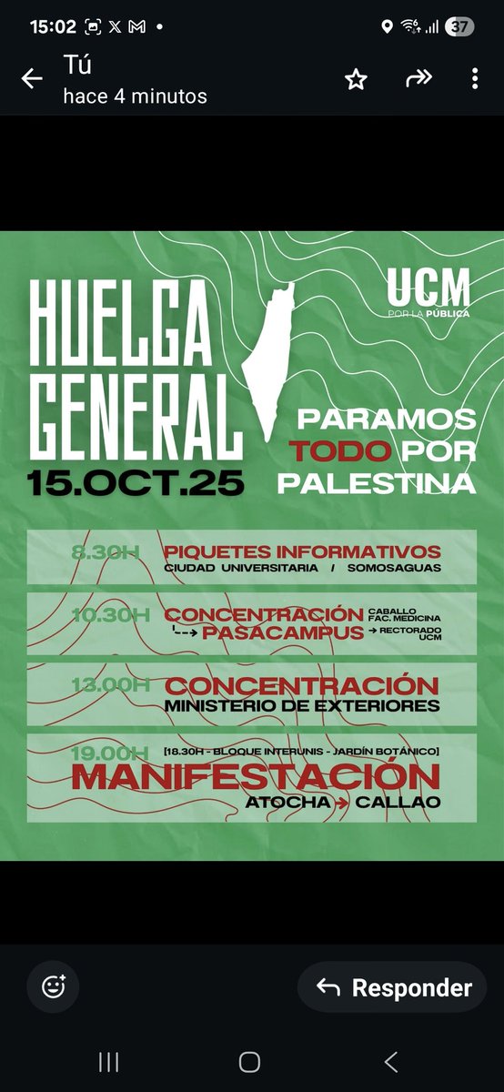 Por Palestina mañana. <a href="/UCMporlaPublica/">UCM por la Pública</a>