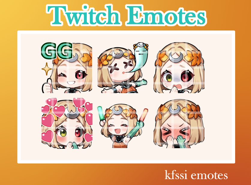 kfssi_art's tweet photo. Melinoe Emotes: Hades 2 Twitch/Discord Emoji Set 
Available at my Etsy shop: https://t.co/5ytOGxGsxF via @Etsy 
#hades2 #melinoe https://t.co/e7OYmRVgjB