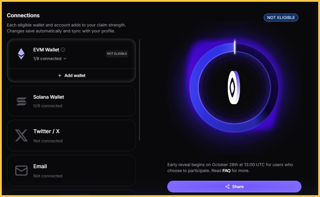 5phutcrypto_'s tweet image. 🔥Check airdrop Monad đi ae ơi! #5PC @monad
👉Link check: claim.monad.xyz
YOU ARE NOT ELIGIBLE 🤡
AE nào trúng show hàng xem nào :))
Ps: Không biết có sự nhầm lẫn nào không chứ mình thấy ae soạn văn sẳn đi :))
Đừng quên ❤ và follow 5PC để cập nhật…