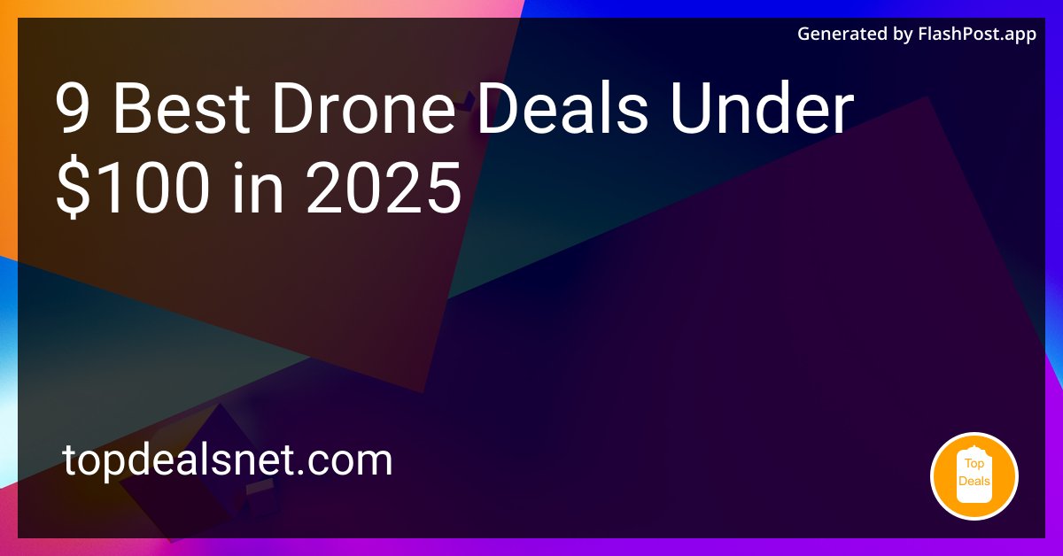 devhubbycom's tweet image. Will these drones fit in with my other 2025 gadgets like my VR toaster? 👾😄
Source: topdealsnet.com/blog/best-dron…
#DroneShopping #DroneDeals #DroneUnder100 #SmartShopping #deal #drone