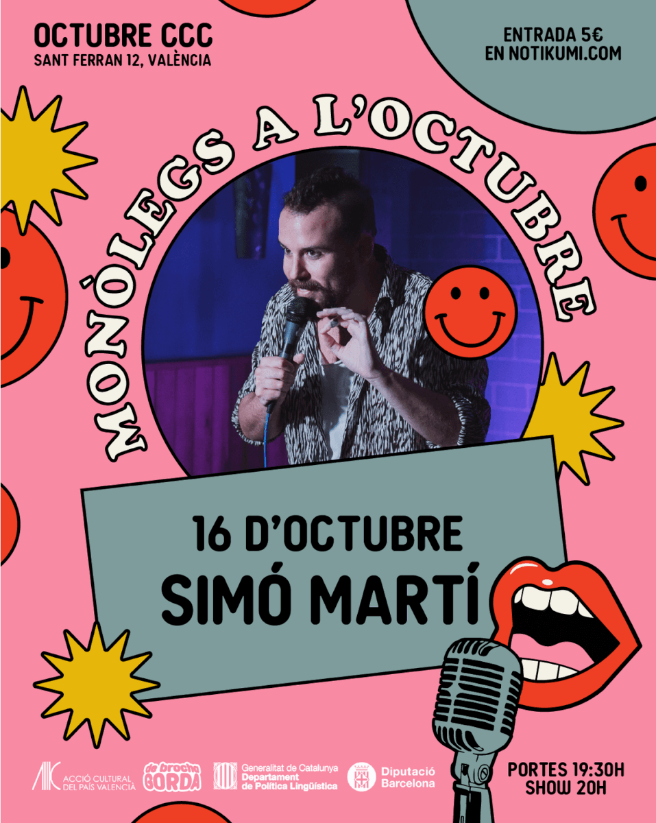CompanyStas's tweet photo. #16oct25
7hV VLC/@LaNauuv
* #MariaBeneyto de Sam Abrams
* "El Far"
2/4 d7hV ✓#SantMartirià a Banyoles/pla de l'Estany
✓ #SimóMarti a VLC/@OctubreCCC
✓ @PauAlabajos
a BCN/cc Cotxeres de Sants
8hV
✓ @parallel62bcn
* @tartarelena
✓ Z/B (Zweig/ Bernanos) a VLC/@TeatreMicalet https://t.co/TYpT6NxOHC