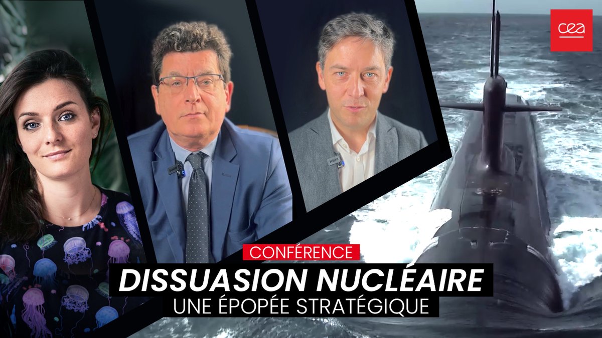 #Conférence🎥| EN LIVE ! 🚨

📍Rendez-vous maintenant sur notre chaîne YouTube pour notre conférence exclusive "Dissuasion nucléaire : une épopée stratégique", à l'occasion des 80 ans du CEA.

Une conférence animée par <a href="/curiosiboite/">Marie Treibert</a>.

👉youtu.be/Q-h6D1tdcx4
