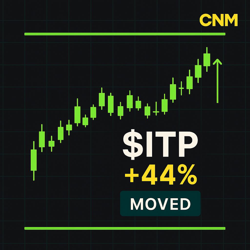 CoachNickMoney's tweet photo. πβ¨ $ITP took off with a powerful breakout! Volume soared π and RSI lit up, signaling bullish momentum! ππ₯ Are you watching this rocket? ππΌ #StockBuzz https://t.co/FXet7FQ5ba