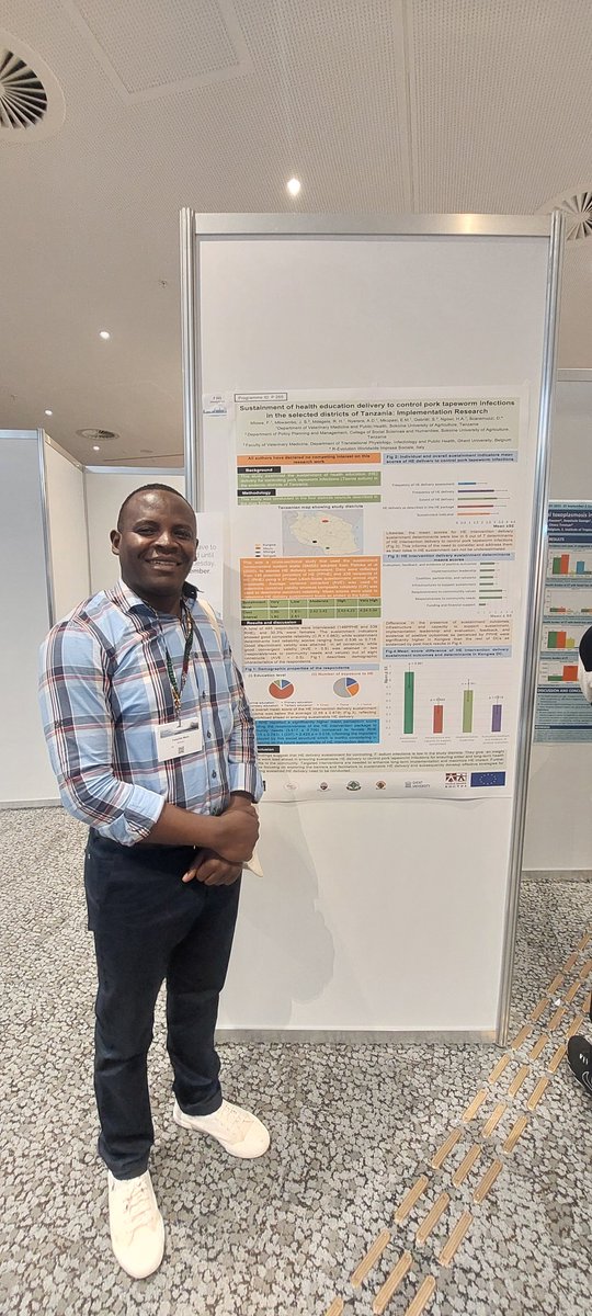 Neuro_Solve's tweet photo. 🌍 NeuroSolve at #ECTMIH2025!

From Sept 29–Oct 2 in Hamburg, our PhD candidates shared key research on NeuroSolve project through posters and an oral presentation.

To read more:
🔗 https://t.co/QjhqwYwlIF

#neurocysticercosis #NTDs #OneHealth #EDCTP https://t.co/w3LkGcMUgF