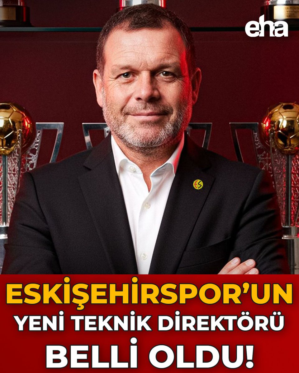 Eskişehirspor’un Yeni Teknik Direktörü Belli Oldu! eskisehirhaberajansi.com/eskisehirsporu…