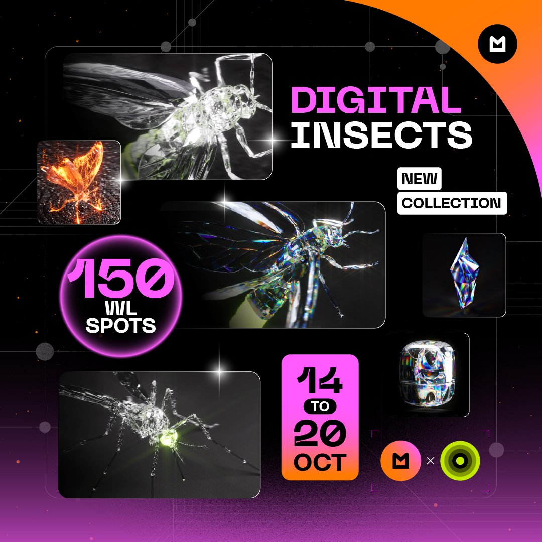 mooarofficial's tweet image. We’ve teamed up with @SoulsClubInc for their upcoming Insect Collection 🐜

Souls.club is building a world of playable digital characters; each NFT expanding their IP across multiple games 🪲

🐞 Their next drop, Insects, features 9,999 unique creatures on Abstract…