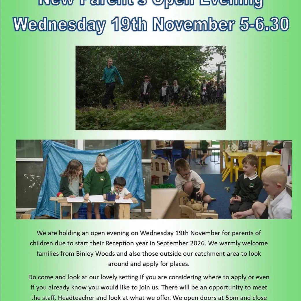 Binley Woods Primary (@binleywoodssch) on Twitter photo 