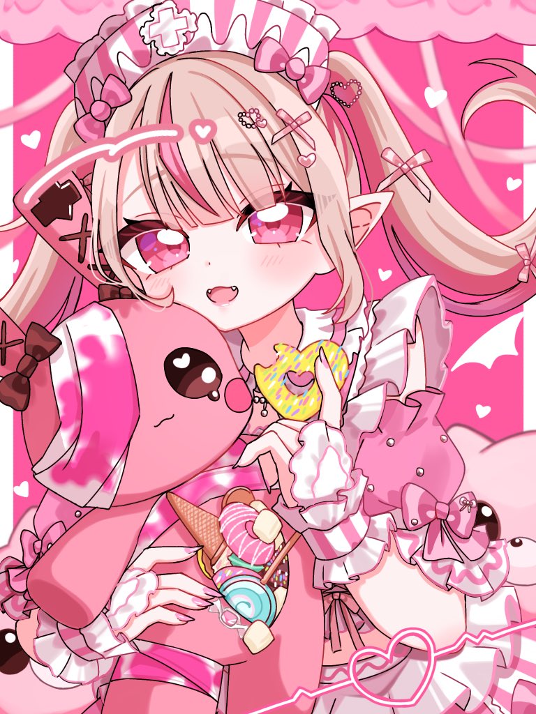 ꒦꒷♥꒷꒦꒷                           ꒦꒷♥꒷꒦꒷
           カルテＮｏ．🍼🩷  
 #りりむとおえかき